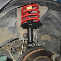 タナベ デバイドUP210＋デバイドUPダンパー　RAV4ハイブリッド装着例