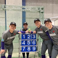 ヤマハ野球部 ストラックアウト体験