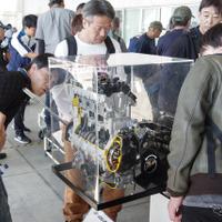 新型GSX-R1000Rのカットエンジン