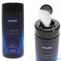 ドリンクホルダー向けの99.9%除菌ウェットティッシュ『クルザード ドリンクホルダー 除菌 ウェットティッシュ 45枚入り』