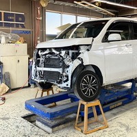 長野・飯田の中学2年生が、フレーム修正から溶接・塗装まで本格体験…「車社会を支える」仕事の尊さを知る