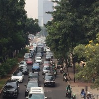 ジャカルタの交通渋滞