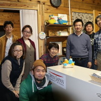 石巻で地域おこしレンタカーを始める一般社団法人日本カーシェアリング協会。スタッフの皆さん。