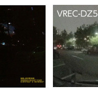 従来モデルとVREC-DZ500で撮影した画像の比較