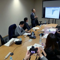説明会はニュアンス・コミュケーションズ・ジャパンのオフィスで行われた