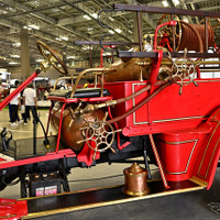 フォード「T型」消防ポンプ車（1920年製。東京国際消防防災展2023）