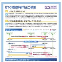 東京湾アクアライン上り線におけるETC時間帯別料金の実施について