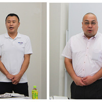 左から、ASF株式会社 取締役副社長の田村敦氏、営業部長の大高雅之氏