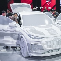 アウディ Q6 e-tron のプロトタイプ（IAAモビリティ2023）