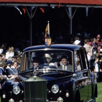 1996年、英エリザベス女王のロールスロイス