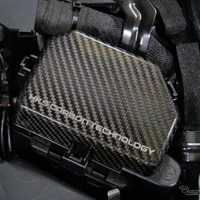 HKS DRY CARBON FUSE BOX COVER for Fairlady Z