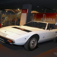 1972年マセラティ・カムシン。2019年、トリノ自動車博物館企画展で