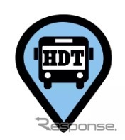 白馬デマンドタクシー（HDT）アプリロゴ