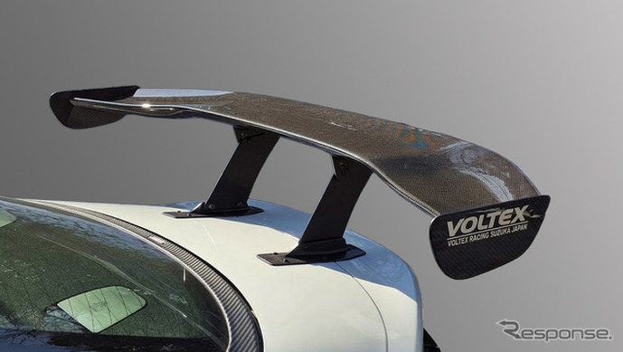 GR86/BRZ』向けGReddy×VOLTEX製GTウイング発売、幅1440mm・保安基準