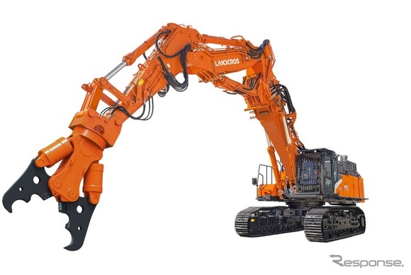 日立建機、マルチブーム仕様解体機を受注開始…最大作業高さ28m | CAR