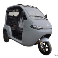 普通免許で乗れる「電動トゥクトゥク」、64万9000円から予約開始