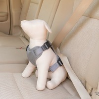 コンビのペットブランド「コムペット」、シートベルトを通すだけの「カーリンク ハーネス」発売へ 画像