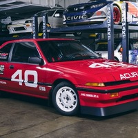初代インテグラ、伝説のレースカーを復元…アキュラ創立40周年記念 画像