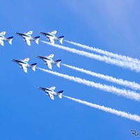 ブルーインパルス飛行ルート予告、蒲生田岬から北上…地上では道路混雑に注意　7月19日 画像