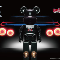 日産GT-R、生産終了記念「NISSAN GT-R BE@RBRICK 100% & 400%」…ミッドナイトパープルの限定デザインで7月2日発売 画像