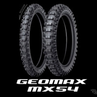 ダンロップ、モトクロス競技専用タイヤ「ジオマックスMX54」を発売 画像