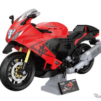 スズキ・ファン注目！　名車「ハヤブサ」を1/12ブロックキットで精巧に再現　2640円 画像