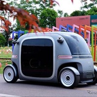 AI自動運転バス「RoboBus」、東京ドイツ村で実証実験へ…観光周遊から夜間無人警備まで 画像