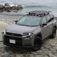 ライノラック、新型トヨタ『RAV4』専用ルーフラックキット発売…ボルトオン取付で高さを抑えた設計 画像