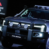 トヨタ一強を崩して！　三菱の新型『パジェロ』世界初公開にSNS沸く！…「カンガルーバー」装着車にも注目 画像
