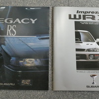 名機「EJ20」を語る上で外せない2台…初代レガシィ&インプレッサWRX STI【懐かしのカーカタログ】 画像