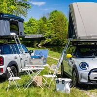 「純正ルーフテント」で環境に配慮したキャンピングカーに…MINI電動2車種 欧州オプション設定 画像