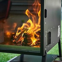 キャンピングカーと一緒にレンタル! 焚き火と料理が楽しめる「タキビクッカー」 画像