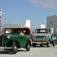 温泉街を旧車がパレード…石和スパ&フェスタ 冬の陣 クラシックカーフェスタ 画像