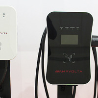 アンプボルタジャパン、8万円の手頃価格で1時間40kｍ走行分の充電が可能な「EV充電器」…【AA東北2023】 画像