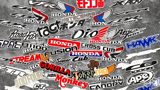ホンダ車のロゴが特大＆高品質ステッカーに、全58種・385円で