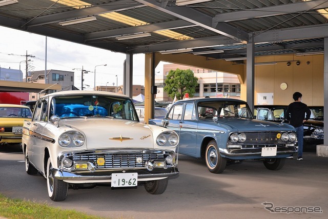 自動車教習所に懐かしの旧車・名車約270台が集結…第25回クラシックカー