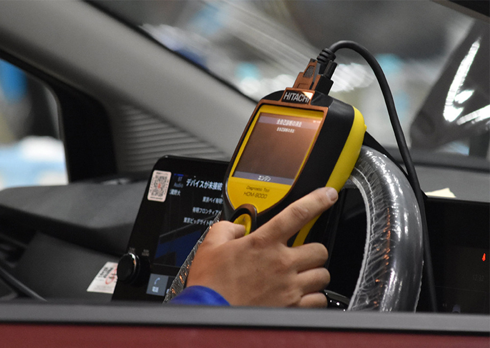 フルスキャンシステムマスタープログラム　　　　フルセット スキャンツール『HDM-9000』が「第24回 全日本自動車整備技能競技大会