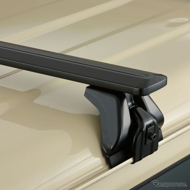 高さを抑えた『ジムニー』『ハイエース』用ベースキャリアセット