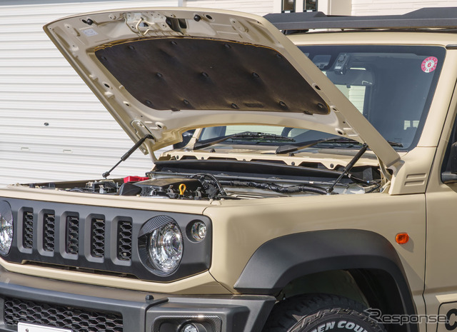 整備も掃除もスムーズに！ ジムニー用「ボンネットダンパー」の予約