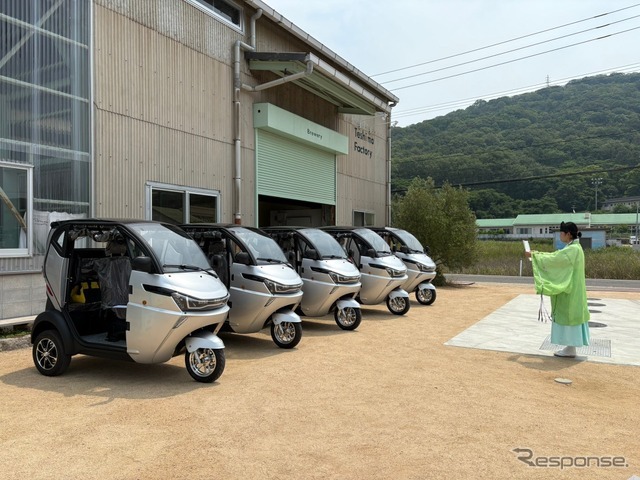 EV三輪車「トゥクトゥク」のレンタルサービス、香川県豊島で開始 | CAR