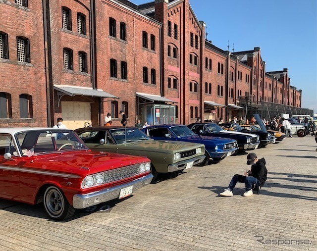 クラシックカーの「青空展覧会」…ヒストリックカーデイ14th 横浜グラン