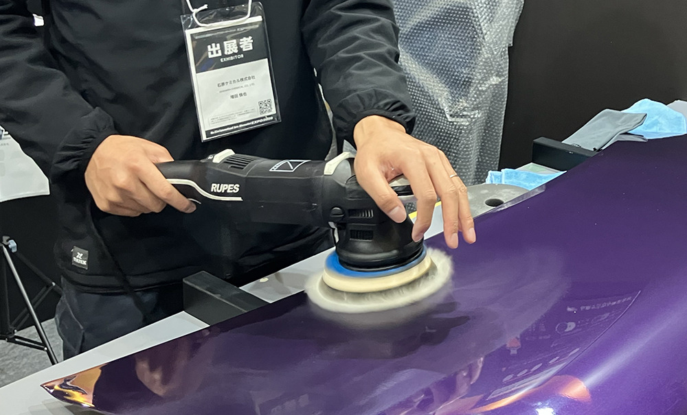 石原ケミカル、ダブルアクションポリッシャー専用の1液コンパウンド