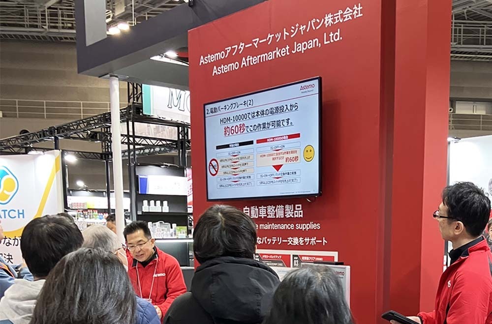 OBD検査だけでなく、法定点検や整備作業の効率化 & 時間短縮に貢献する