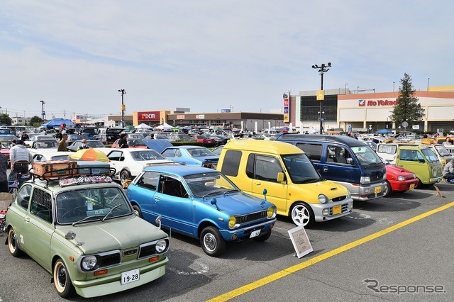 昭和・平成の名車たちが大集合！ 軽自動車からスーパーカーまで280台