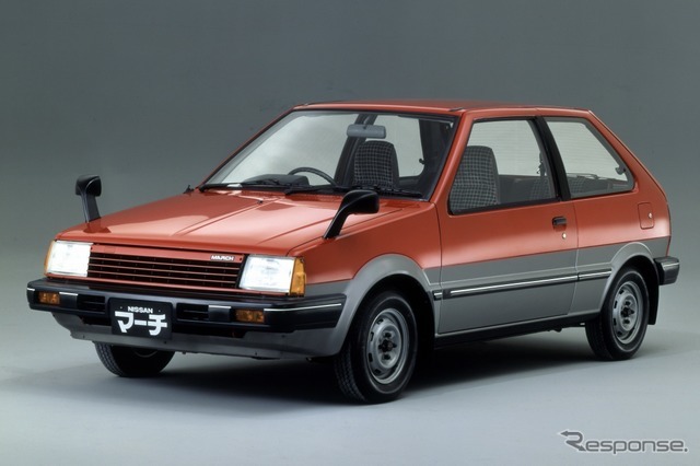 激レア マーチャリ 日産マーチ ノベルティ　折り畳み自転車　赤色　I LOVE 激レア マーチャリ 日産マーチ ノベルティ 折り畳み自転車 赤色