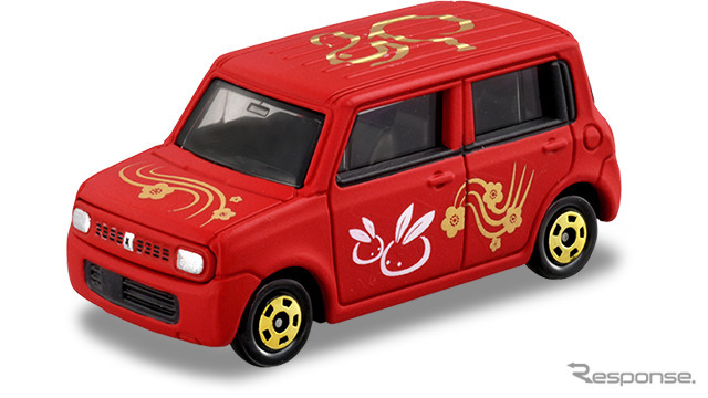 新春はトミカで運試し！ うさぎの『ラパン』など6台が縁起物を纏う