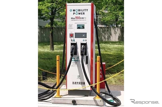 高速道路で初、SAに150kW級「急速充電器」を設置 | CAR CARE PLUS