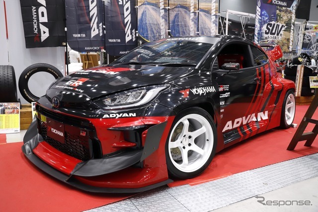 【値下げ】ミニ四駆　GRヤリス　ADVAN YOKOHAMA ミニ四駆 GRヤリス GTA仕様 アドバンカスタム - メルカリ