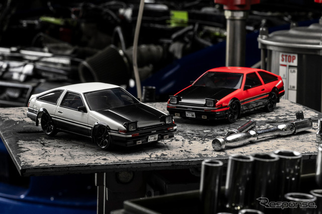 AE86 トレノ』をモチーフにしたトイラジ、京商「ファースト