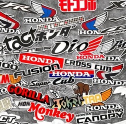 Honda Sticker Collection